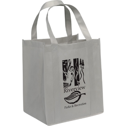 Custom Big Thunder® - Non-Woven Tote - Screen Print with Logo SS30THU1315