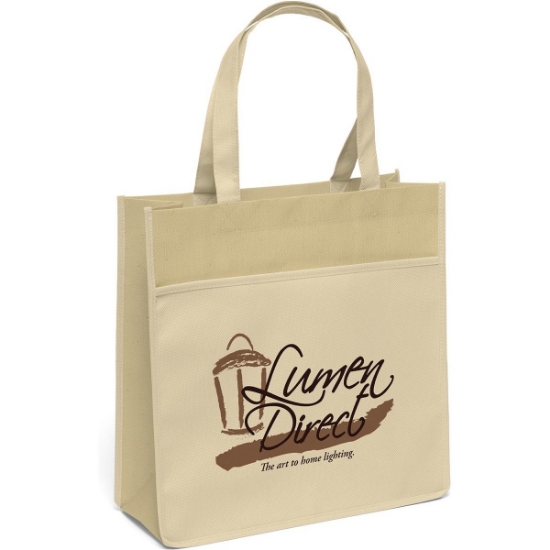 Custom Urban™- Matte-Laminated Tote - Screen Print with Logo SS32MAL1313