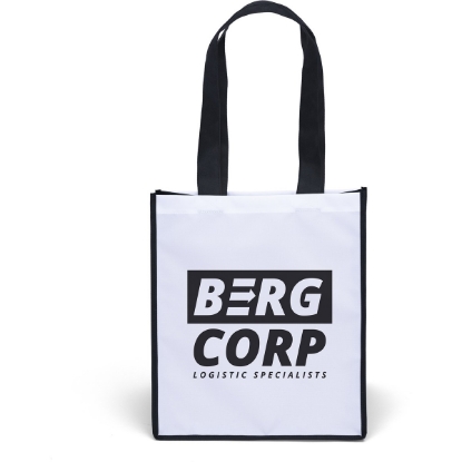 Custom Scott™- Heavy-Duty Polyester Tote - Screen Print with Logo SS40HEP1315