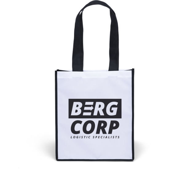 Custom Scott™- Heavy-Duty Polyester Tote - Screen Print with Logo SS40HEP1315