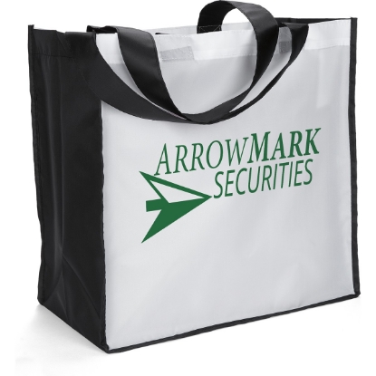 Custom Picasso - Polyester Tote - Screen Print with Logo SS40PIC1414