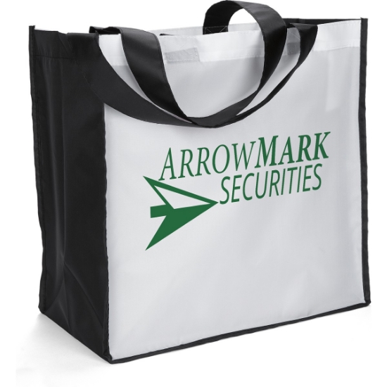 Custom Picasso - Polyester Tote - Screen Print with Logo SS40PIC1414