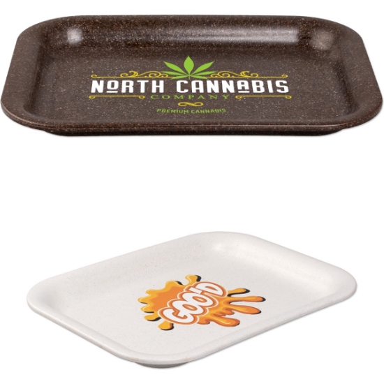 Custom Small Hemp Rolling Tray with Logo CPSMHT
