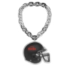 Promotional Football Helmet EVA Medallion with Jumbo Chain Black EVAMED
