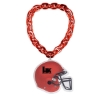 Promotional Football Helmet EVA Medallion with Jumbo Chain Red EVAMED