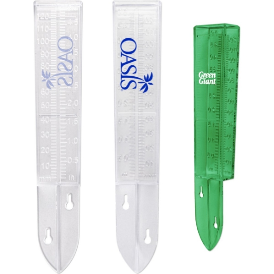 Custom Tall Rain Gauge with Logo GRDN8