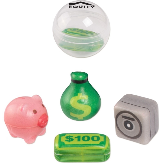 Custom Financial Squishy Assortment with Logo S71533X