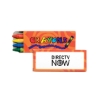 Promotional 4 Pack Crayons Orange ARTCRA