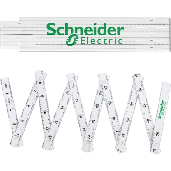Custom 36 Folding Ruler with Logo S11234X