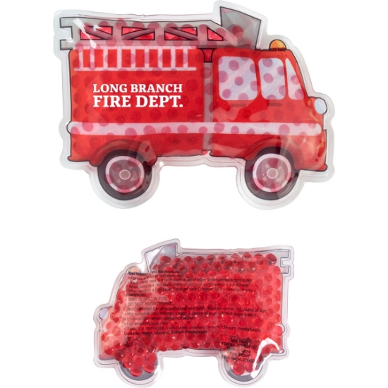 Custom Fire Engine Hot/Cold Gel Pack with Logo S21363X