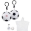 Custom Soccer Rain Poncho in Ball Keychain with Logo S21426X