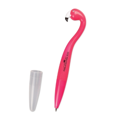 Custom Flamingo Pen with Logo S24070X