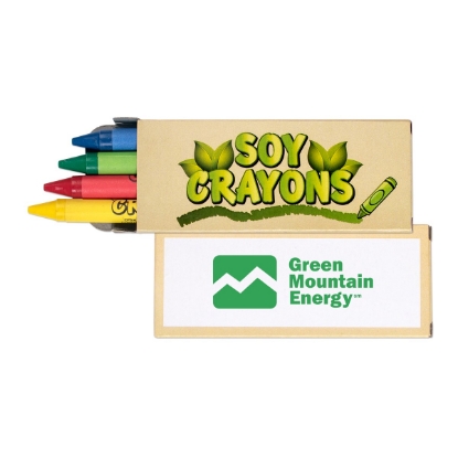 Custom 4 Pack Soy Crayons with Logo S24086X