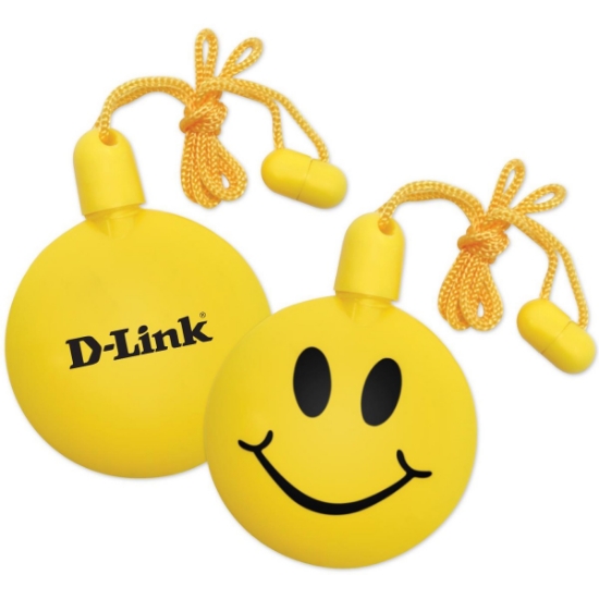 Custom Smile Face Bubble Necklace with Logo S2841X