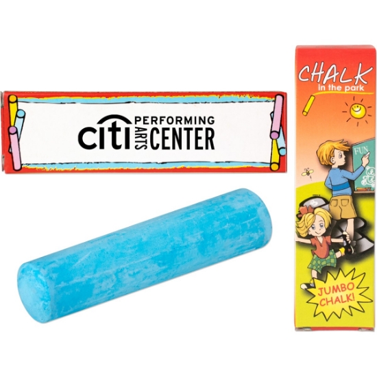 Custom 1 Pack Jumbo Sidewalk Chalk with Logo S3520X