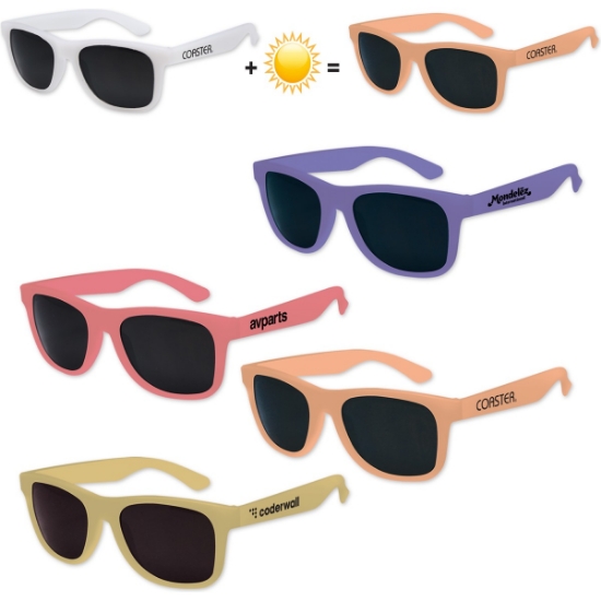 Custom Kids Color Changing Iconic Sunglasses with Logo S36048X