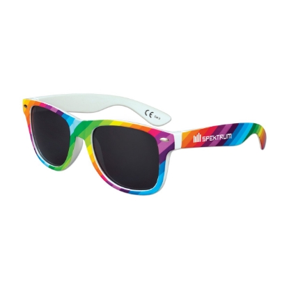 Custom Rainbow Iconic Glasses with Logo S38000X