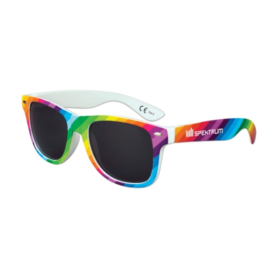Custom Rainbow Iconic Glasses with Logo S38000X