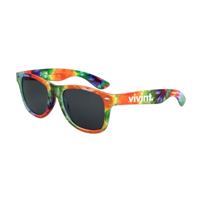 Custom Tie-Dye Iconic Sunglasses with Logo S38021X