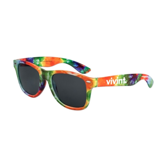 Custom Tie-Dye Iconic Sunglasses with Logo S38021X