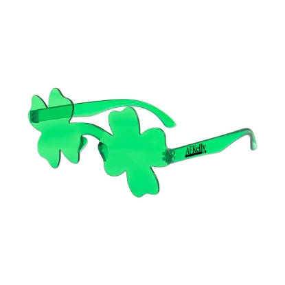 Custom Shamrock Sunglasses with Logo S53197X