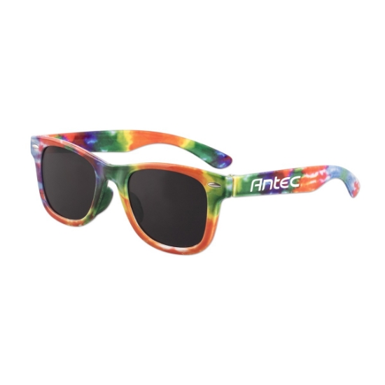 Custom Kids Tie-Dye Sunglasses with Logo S53226X