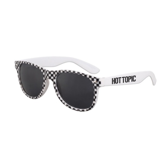 Custom Iconic Checkered Sunglasses with Logo S53243X