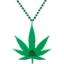 Custom Cannabis Medallion Beads with Logo S55136X