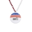 Custom Patriotic Medallion Beads with Logo S55193X