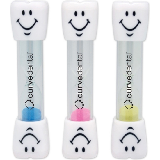 Custom 3 Minute Smile Brushing Sand Timer with Logo S6501X
