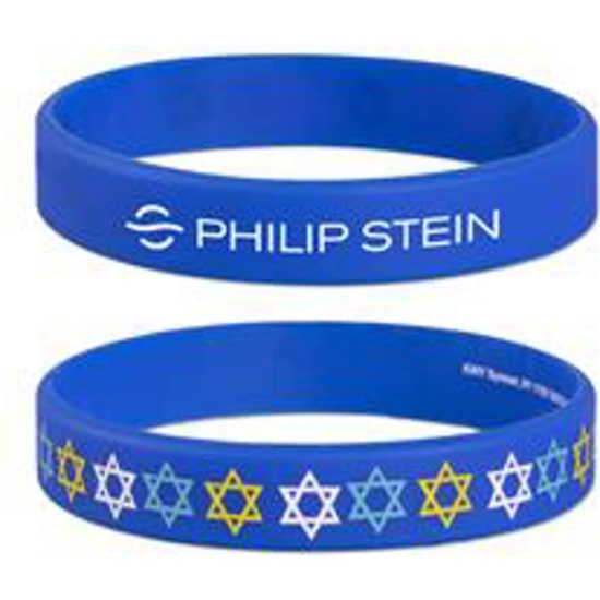 Custom Hanukkah Silicone Wristband Bracelet with Logo S6781X
