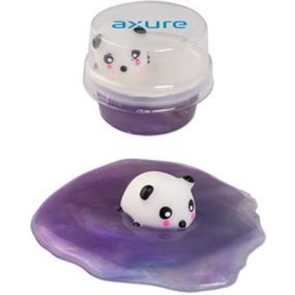 Custom Slime with Panda Squishy with Logo S6784X