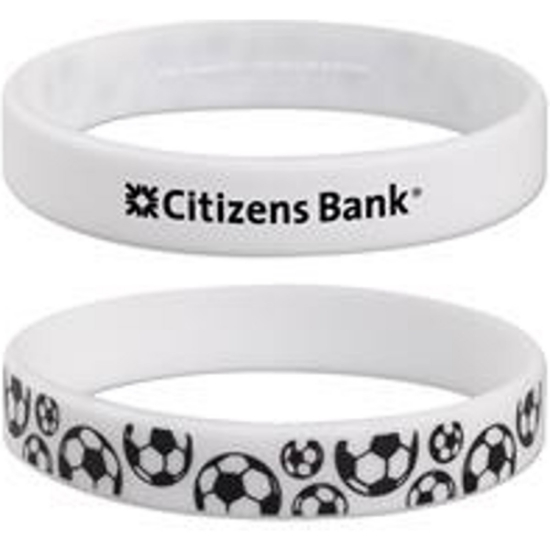 Custom Soccer Silicone Bracelet with Logo S6787X