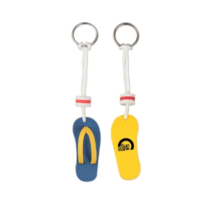 Custom Flip Flop Floating Keychain with Logo S71478X