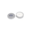 Custom 13g Silver Round Tin Candle with Logo S86012X
