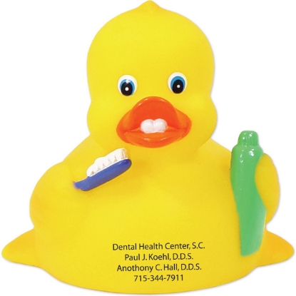 Custom Dental Rubber Duck with Logo S8901X