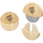 Custom Bamboo Pizza Cutter with Stainless Steel Blade with Logo S94141X
