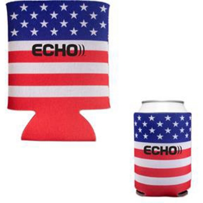 Custom Patriotic Can Cooler with Logo S94188X