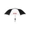 Promotional Elite Compact Folding Umbrella - 2 Color Panels Black/Gold SBMUMB