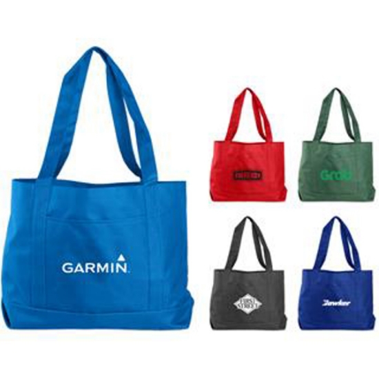 Custom Solid Color Tote Bag 600D Polyester with Logo SNGBAG1