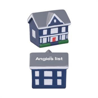 Custom Craftsman Style House Stress Reliever with Logo STSHUS