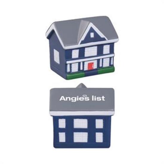 Custom Craftsman Style House Stress Reliever with Logo STSHUS