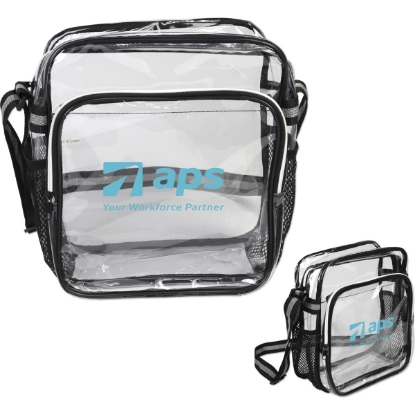 Custom Clear Messenger Bag with Logo WL1626X