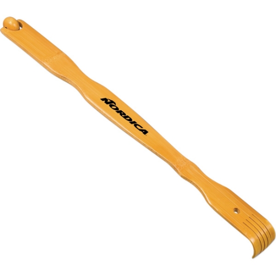 Custom Wood Back Scratcher w/ Massaging Roller with Logo WL167X