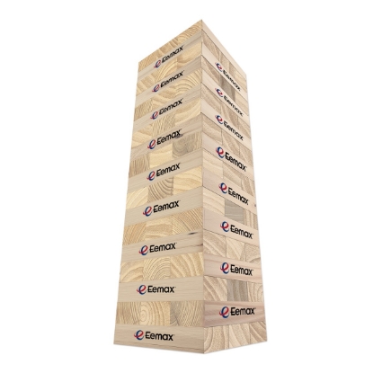 Custom Giant Topple Tower Game with Logo WL1729X