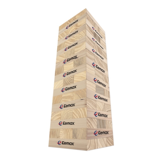 Custom Giant Topple Tower Game with Logo WL1729X