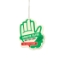 Custom Hand Shaped Air Fresheners with Logo WL1764