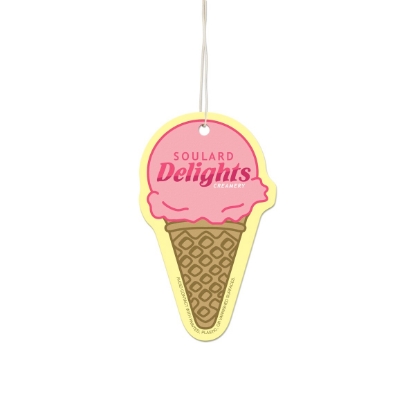 Custom Ice Cream Shaped Air Fresheners with Logo WL1770