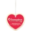 Custom Heart Shaped Air Fresheners with Logo WL1773