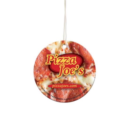 Custom 3 Round Shaped Air Fresheners with Logo WL1783